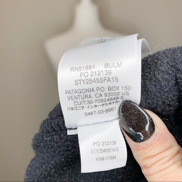 Patagonia Black Synchilla Snap-T Fleece Pullover - Picture 7 of 7